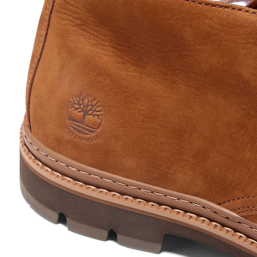 Botas de Seguridad Timberland Hombre Port Union Waterproof Marrones - Chile AKU-803261